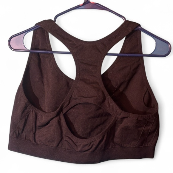 MTA Sport Black Racerback Sports Bra (New without tags!!) - Picture 3 of 3